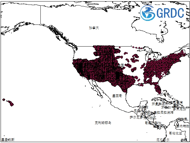 国家水文数据集 （NHD） 点（中分辨率）